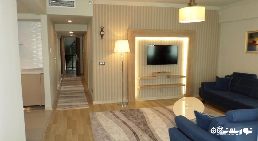 محوطه نشیمن اتاق سوپریور دبل